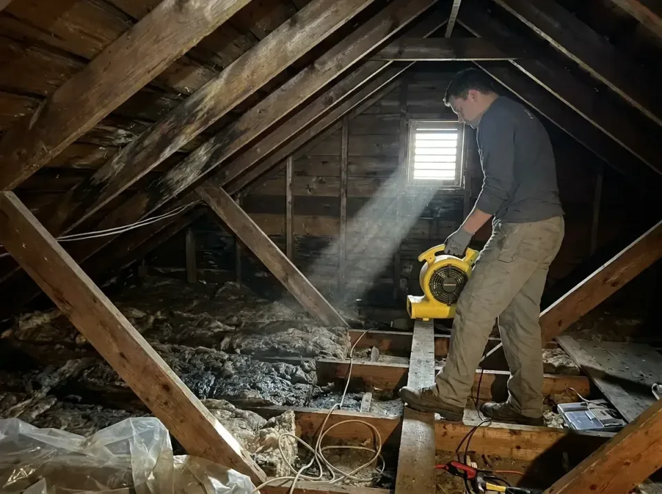 attic-water-damage-drying-proc-007 — frequently asked questions, Emergency Water Extraction & 24/7 Flood Response in Kansas…